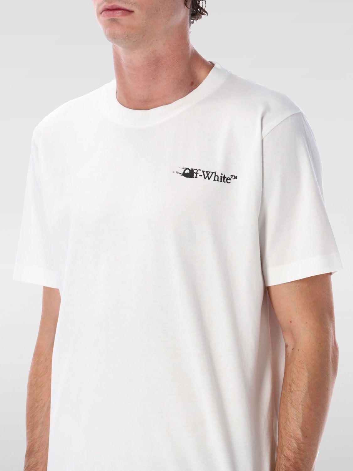 OFF-WHITE T-SHIRT: T-shirt men Off-white, White - Img 3