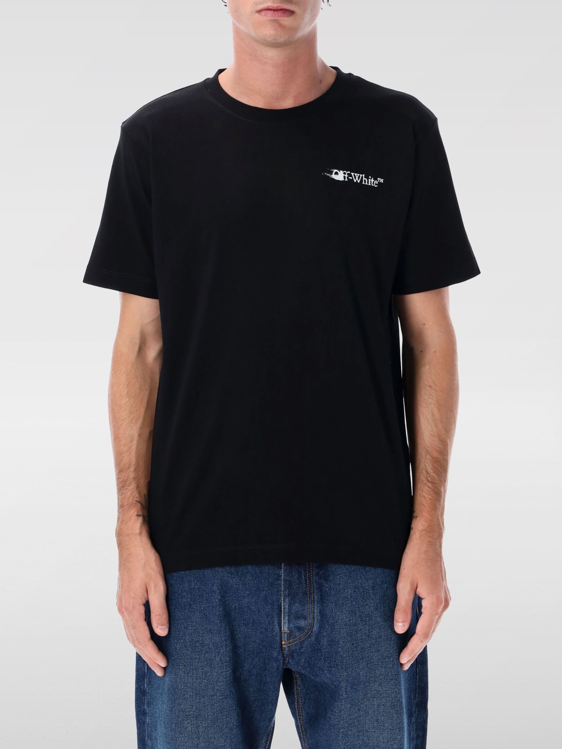 OFF-WHITE T-SHIRT: T-shirt herren Off-white, Schwarz - Img 1
