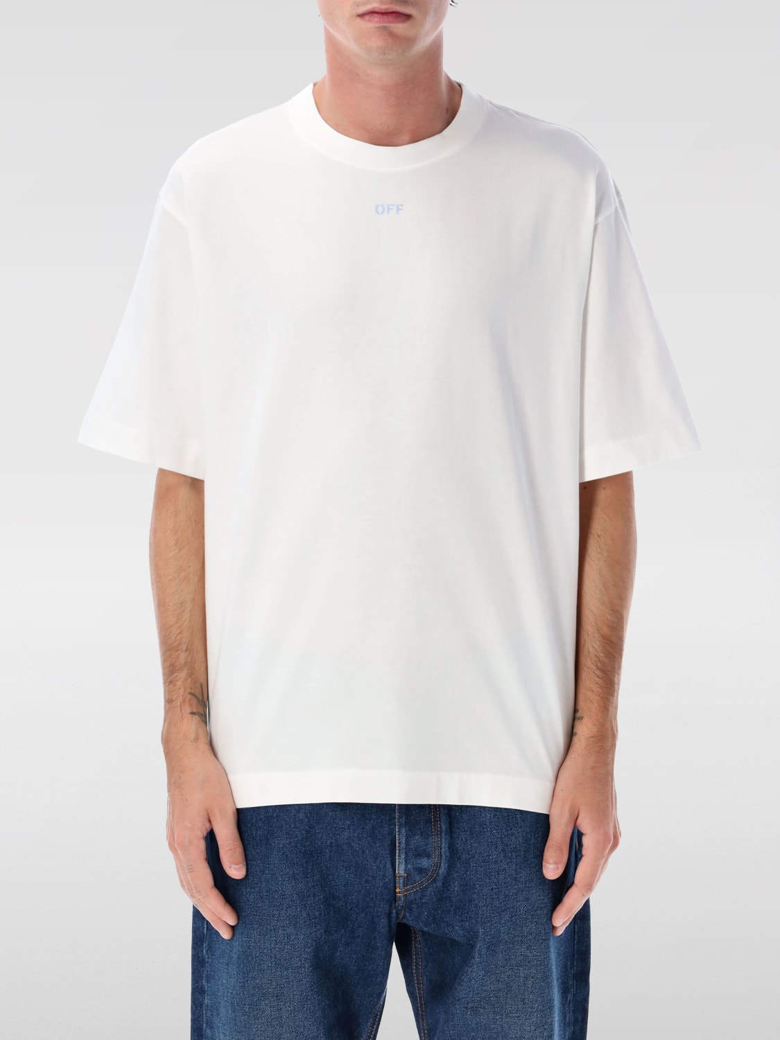 OFF-WHITE T-SHIRT: T-shirt men Off-white, White - Img 1