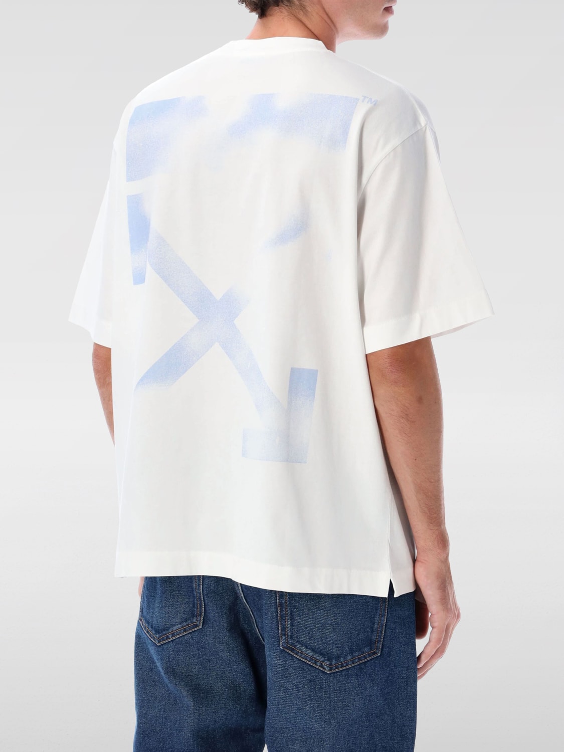 OFF-WHITE T-SHIRT: T-shirt men Off-white, White - Img 2