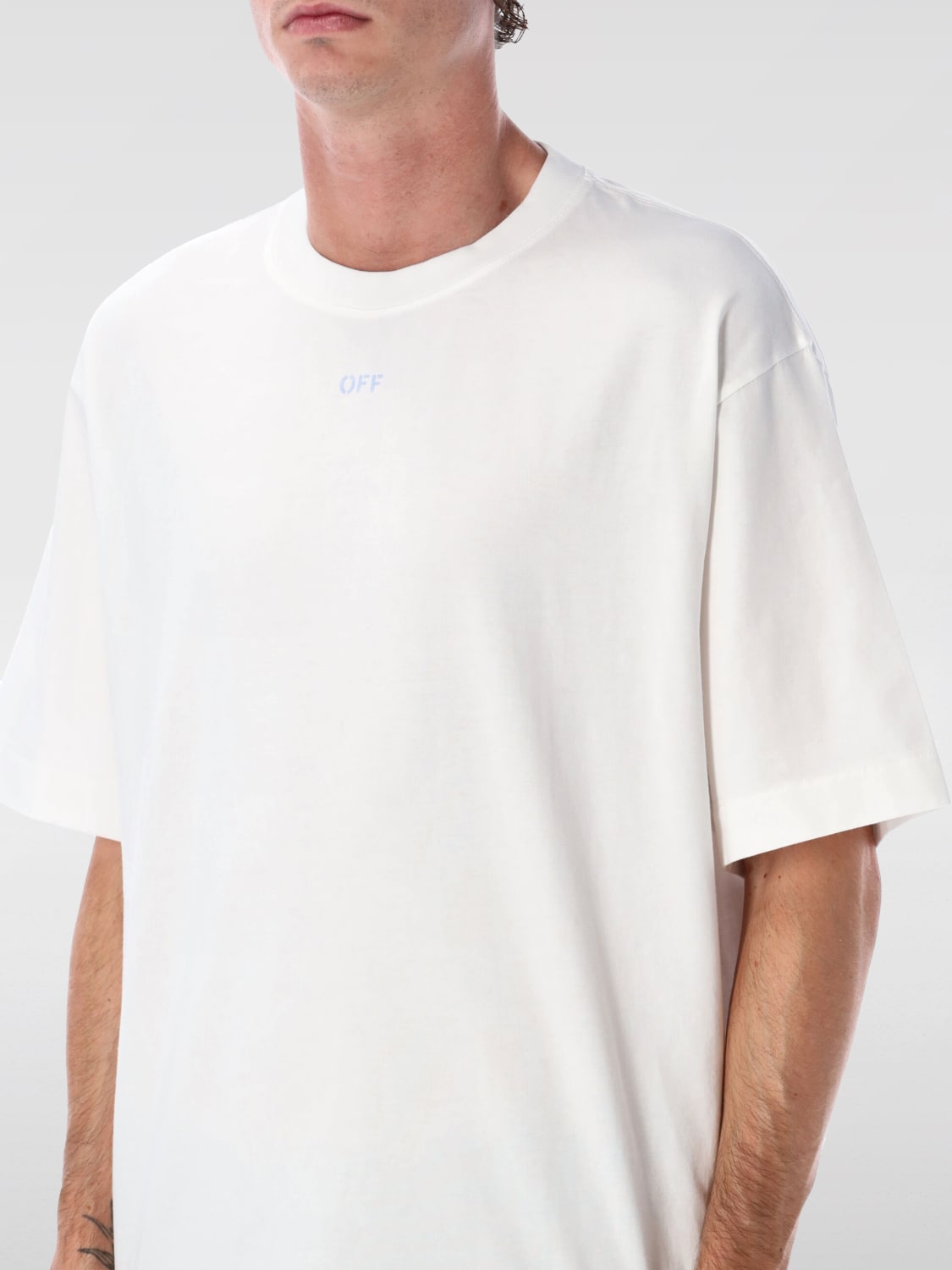 OFF-WHITE T-SHIRT: T-shirt men Off-white, White - Img 3
