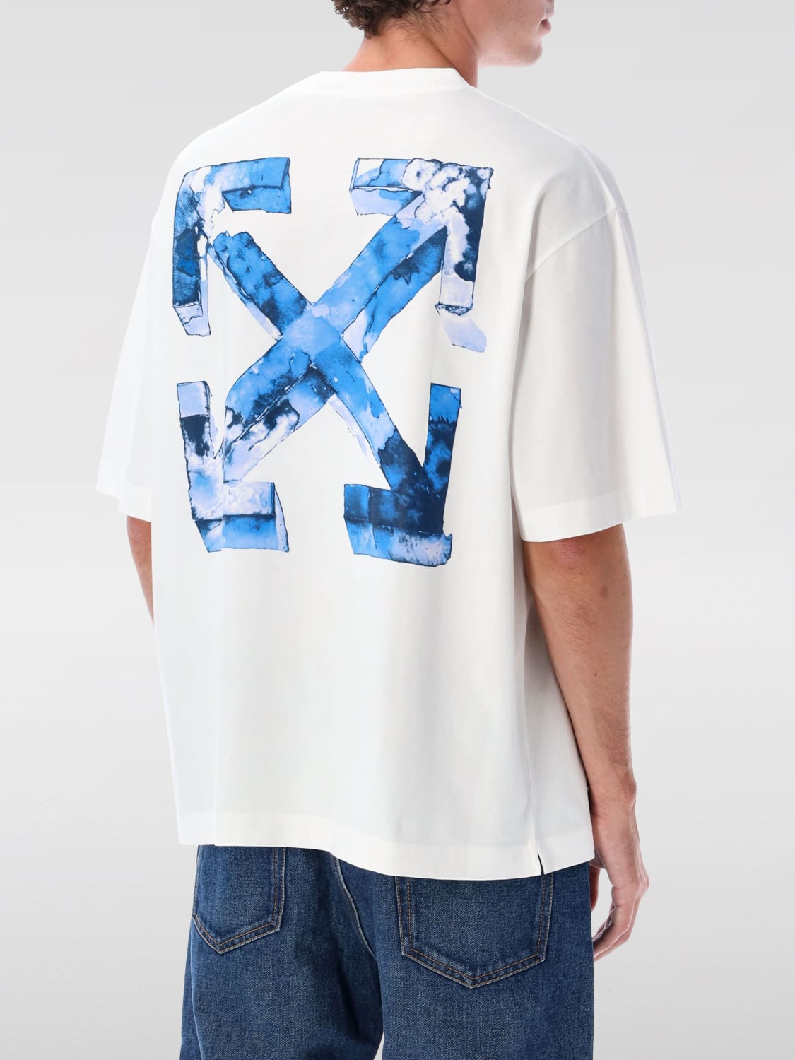 OFF-WHITE T-SHIRT: T-shirt men Off-white, White - Img 2