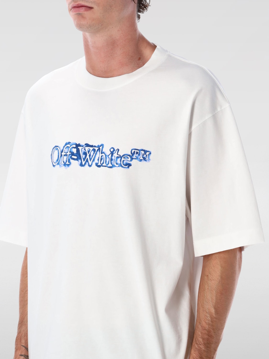 OFF-WHITE T-SHIRT: T-shirt men Off-white, White - Img 3