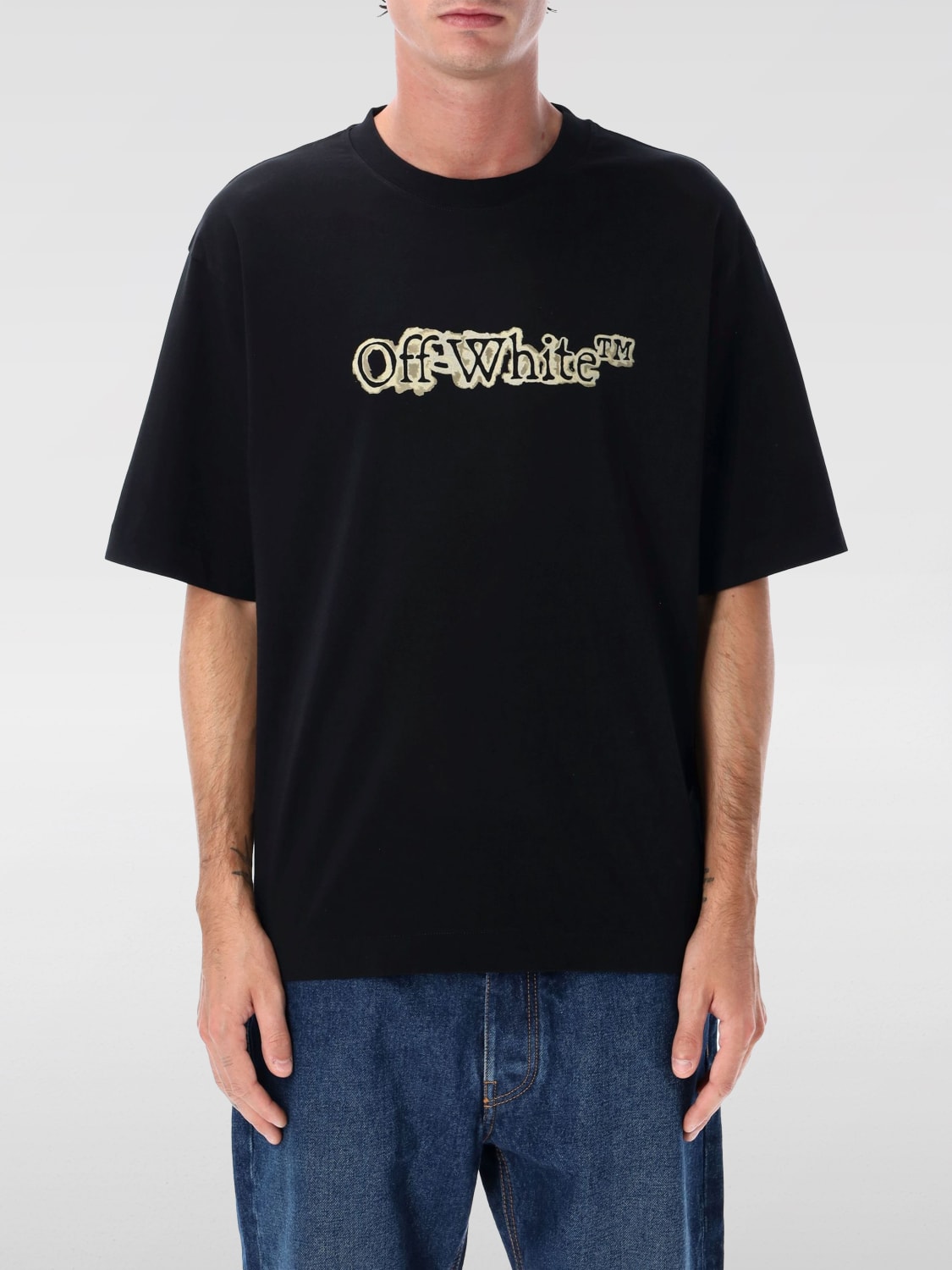 OFF-WHITE T-SHIRT: T-shirt men Off-white, Black - Img 1