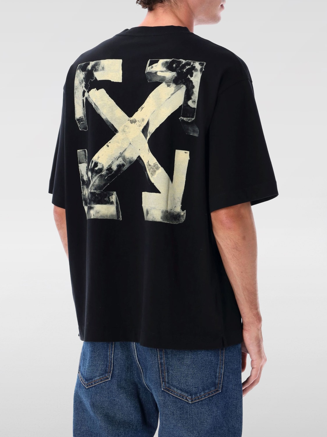 OFF-WHITE T-SHIRT: T-shirt men Off-white, Black - Img 2