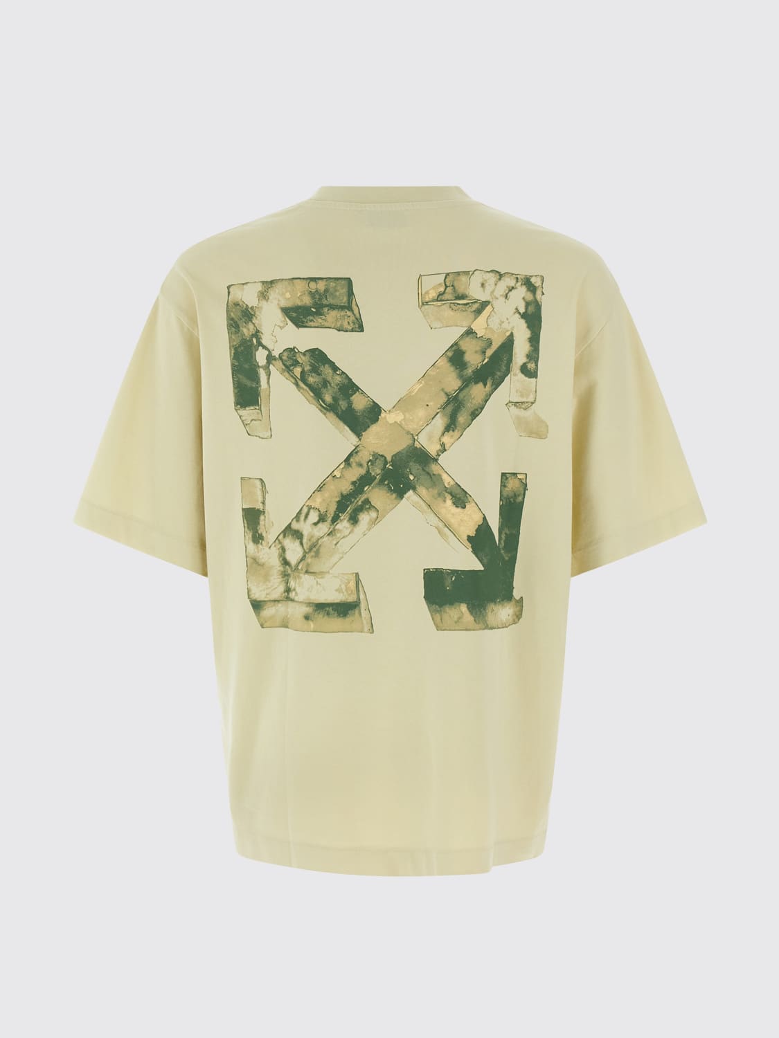 OFF-WHITE T-SHIRT: T-shirt homme Off-white, Beige - Img 2
