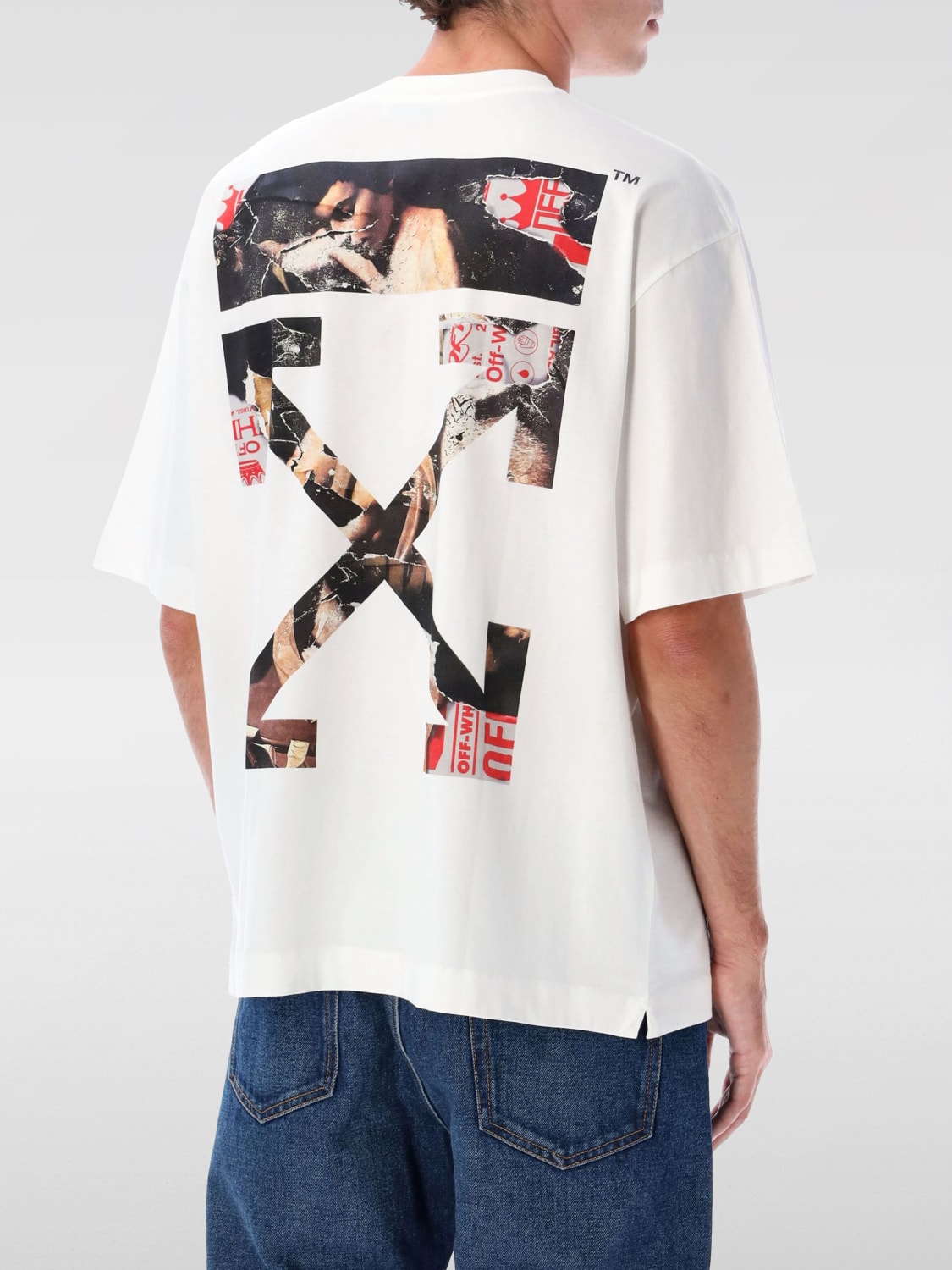 OFF-WHITE T-SHIRT: T-shirt herren Off-white, Weiß - Img 2