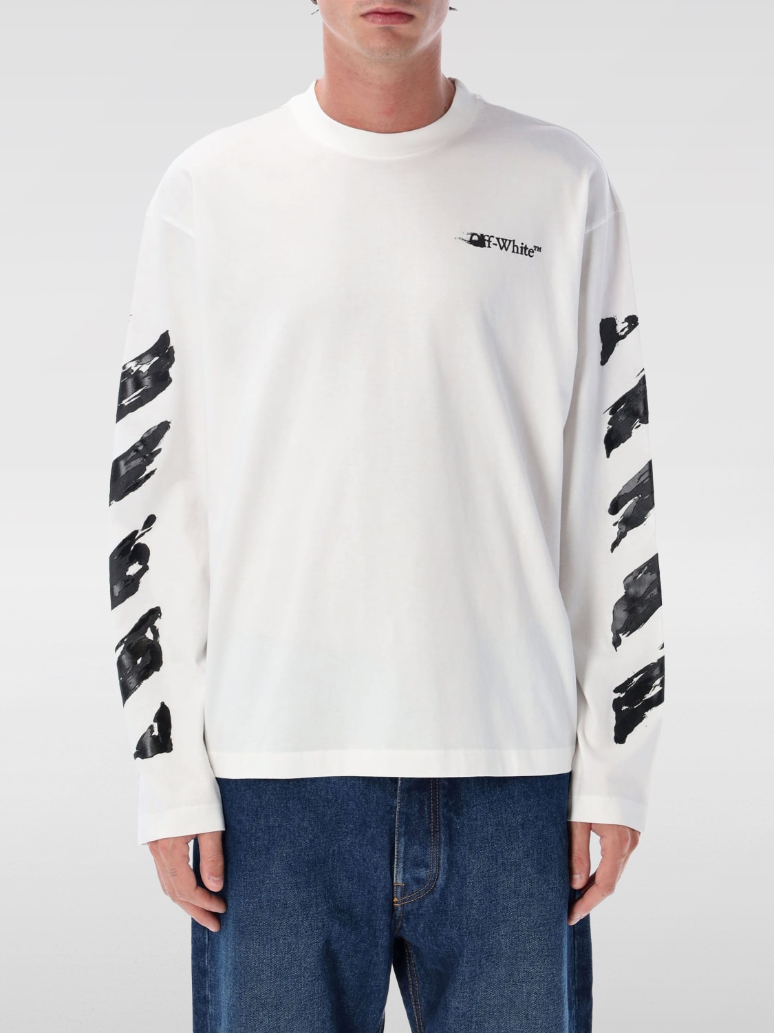 OFF-WHITE T-SHIRT: T-shirt men Off-white, White - Img 1