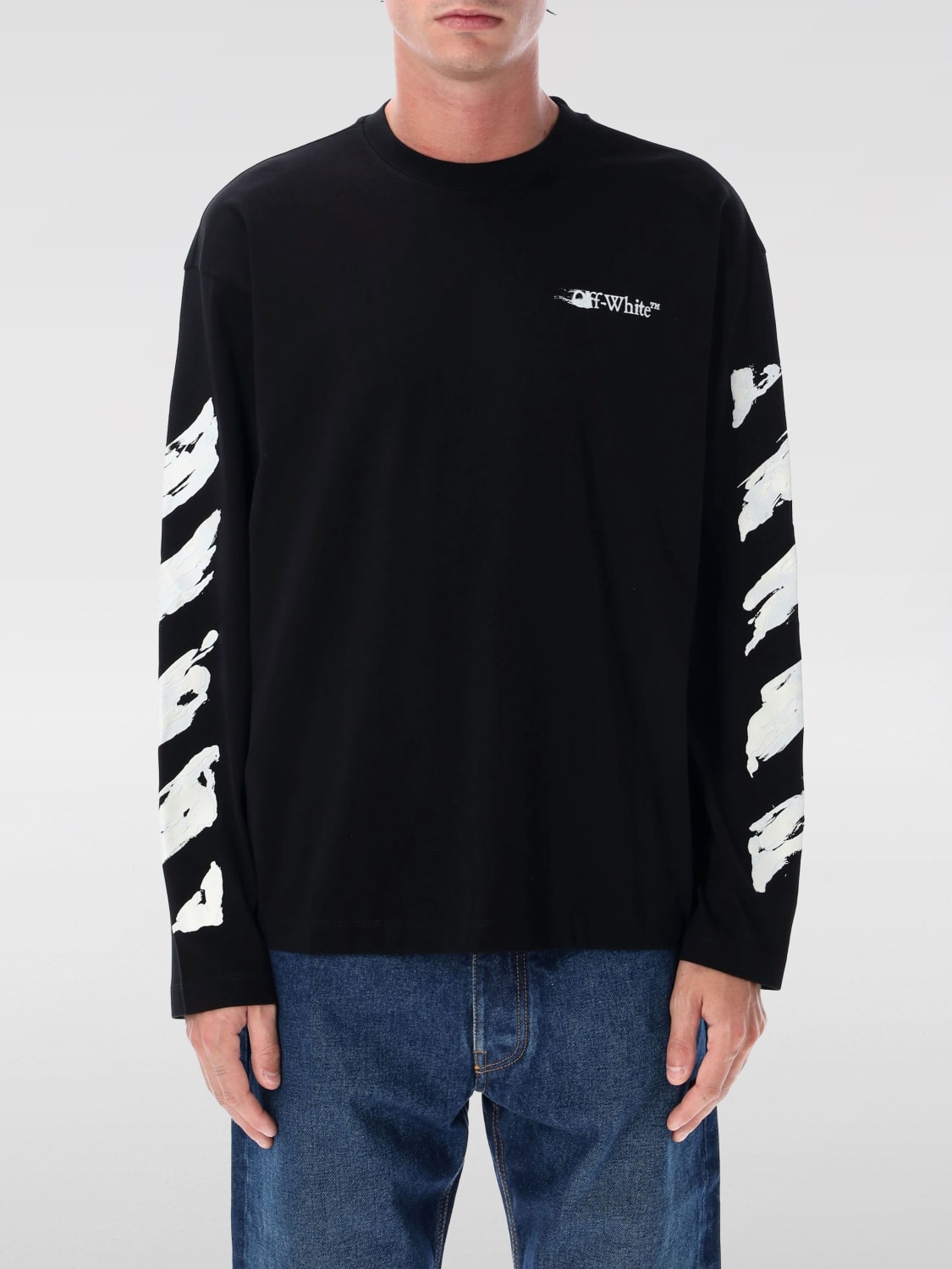 OFF-WHITE T-SHIRT: T-shirt men Off-white, Black - Img 1