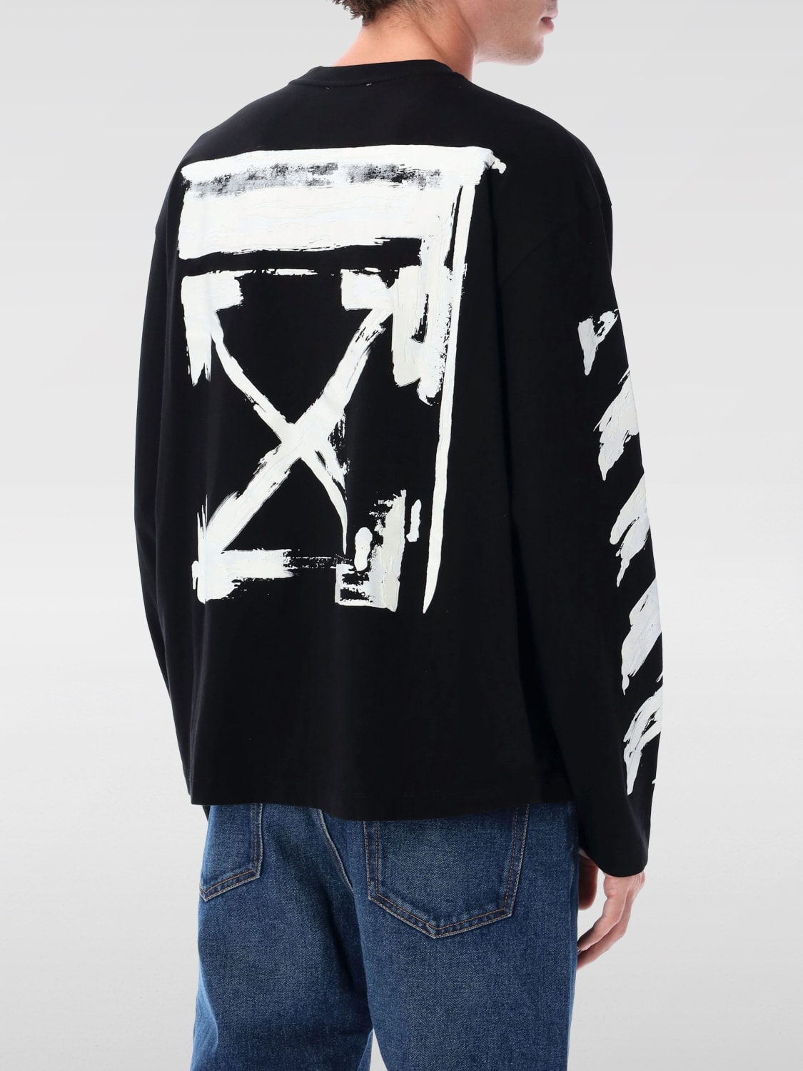 OFF-WHITE T-SHIRT: T-shirt men Off-white, Black - Img 2