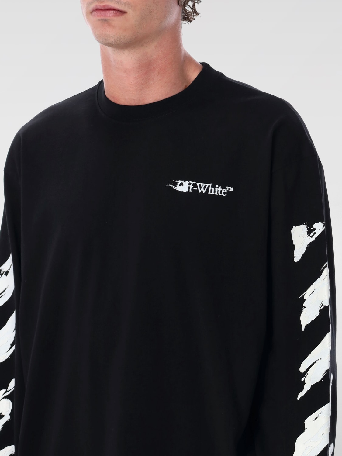 OFF-WHITE T-SHIRT: T-shirt men Off-white, Black - Img 3