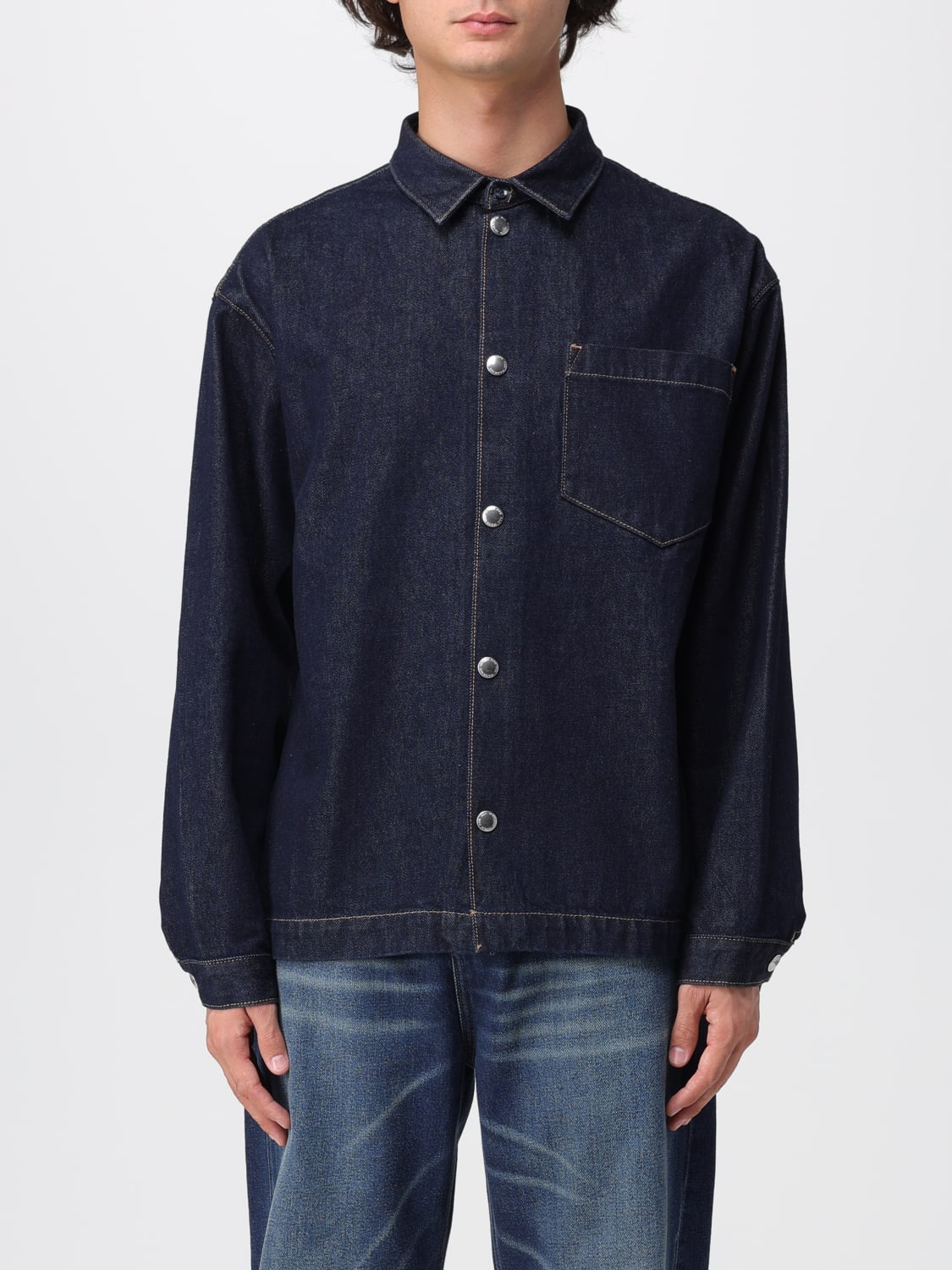 7 FOR ALL MANKIND SHIRT: Shirt men 7 For All Mankind, Blue - Img 1