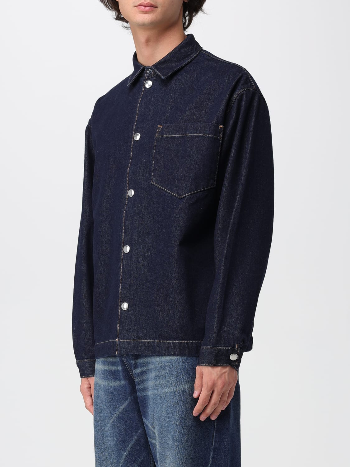 7 FOR ALL MANKIND SHIRT: Shirt men 7 For All Mankind, Blue - Img 3