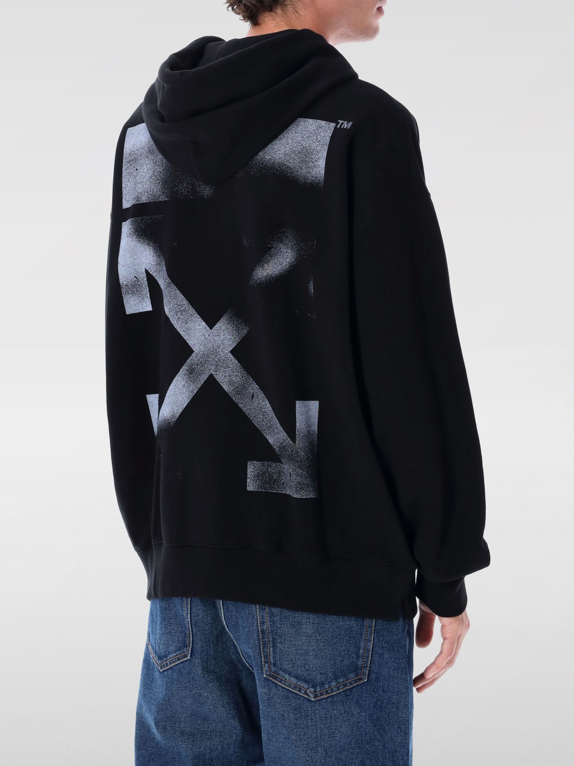 OFF-WHITE SWEATSHIRT: Sweatshirt men Off-white, Black - Img 2