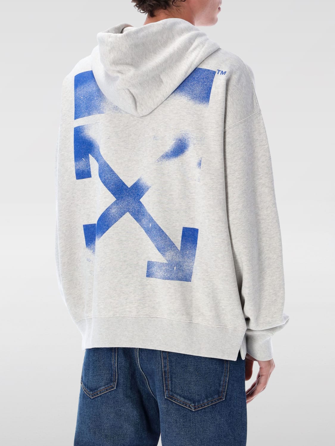 OFF-WHITE SWEATSHIRT: Sweatshirt men Off-white, Grey - Img 2