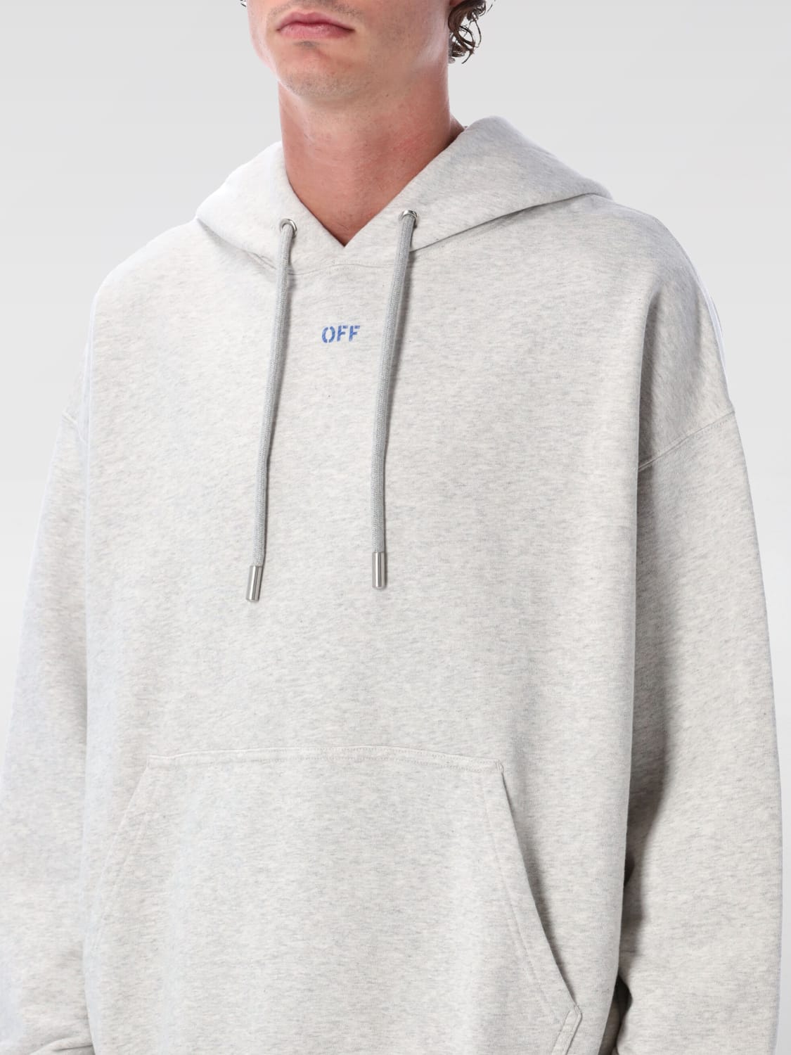 OFF-WHITE SWEATSHIRT: Sweatshirt men Off-white, Grey - Img 3