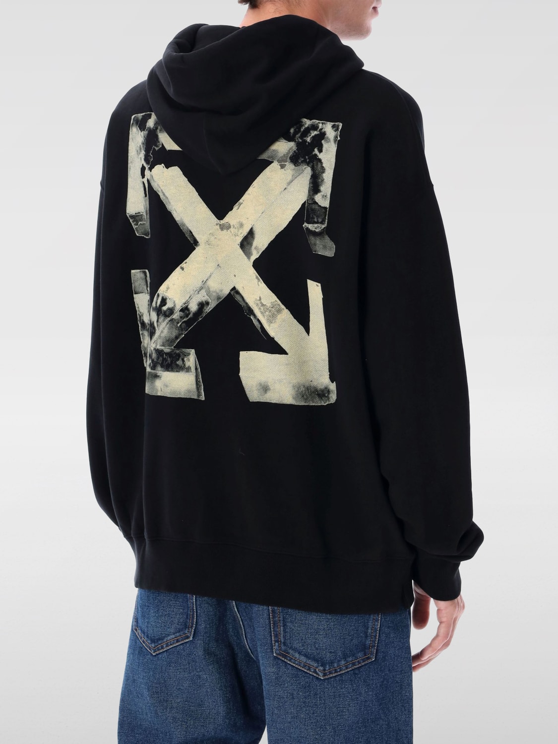 OFF-WHITE SWEATSHIRT: Sweatshirt men Off-white, Black - Img 2