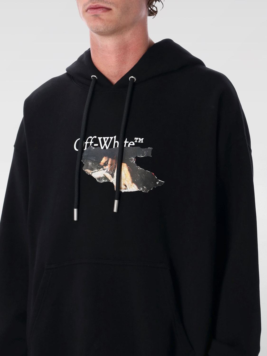 OFF-WHITE SWEATSHIRT: Sweatshirt men Off-white, Black - Img 3