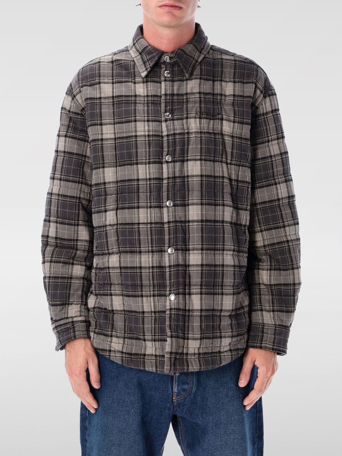 OFF-WHITE JACKET: Jacket men Off-white, Grey - Img 1