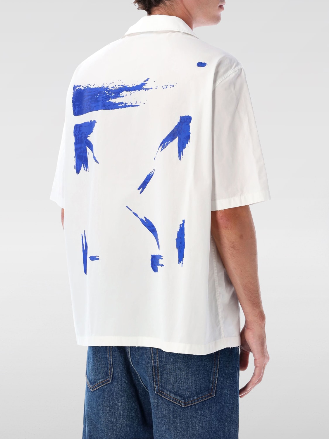OFF-WHITE SHIRT: T-shirt men Off-white, White - Img 2