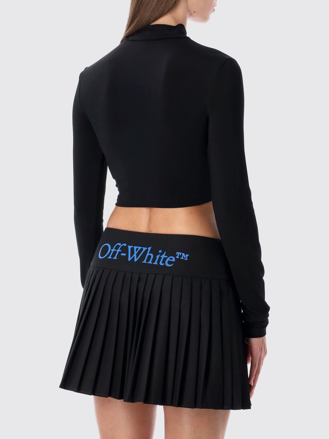 OFF-WHITE 上衣: 上衣 女士 Off-white, 黑色 - Img 2