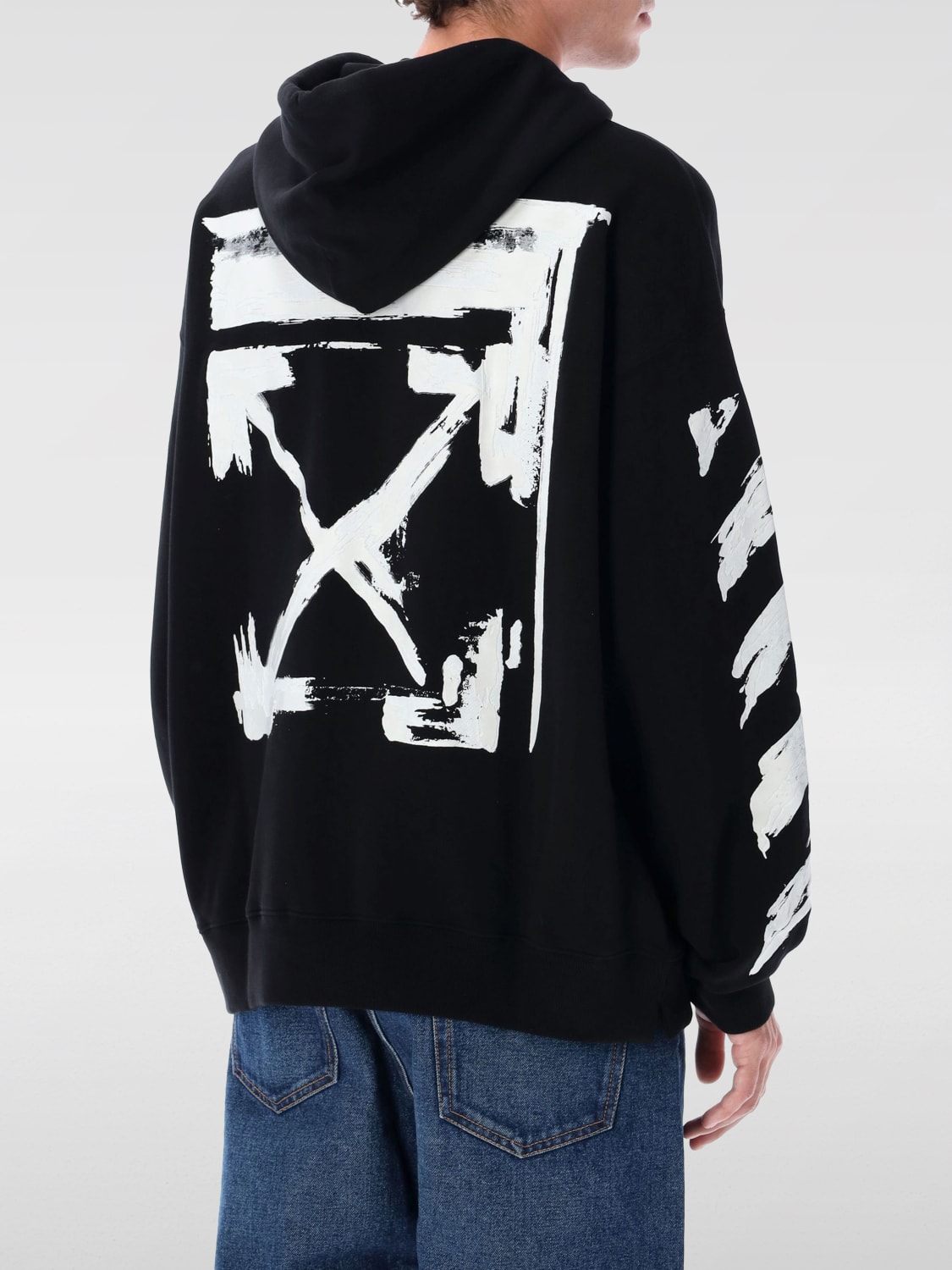 OFF-WHITE SWEATSHIRT: Sweatshirt men Off-white, Black - Img 2