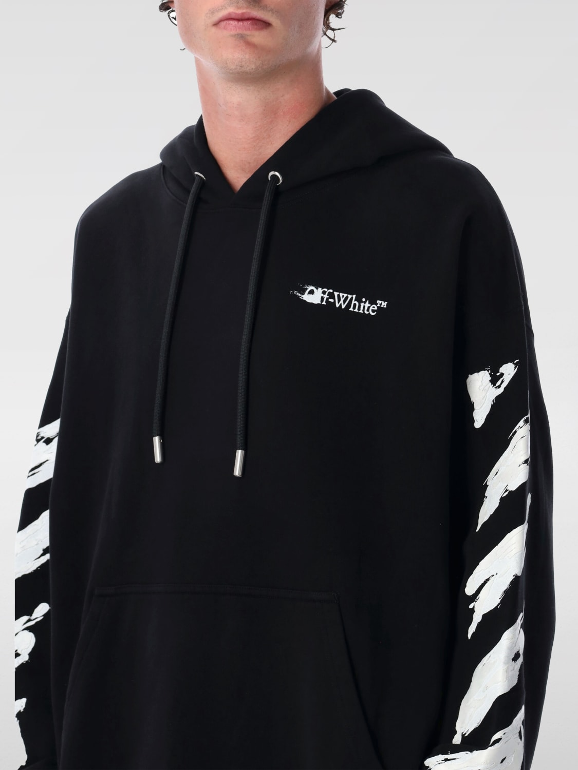 OFF-WHITE SWEATSHIRT: Sweatshirt men Off-white, Black - Img 3