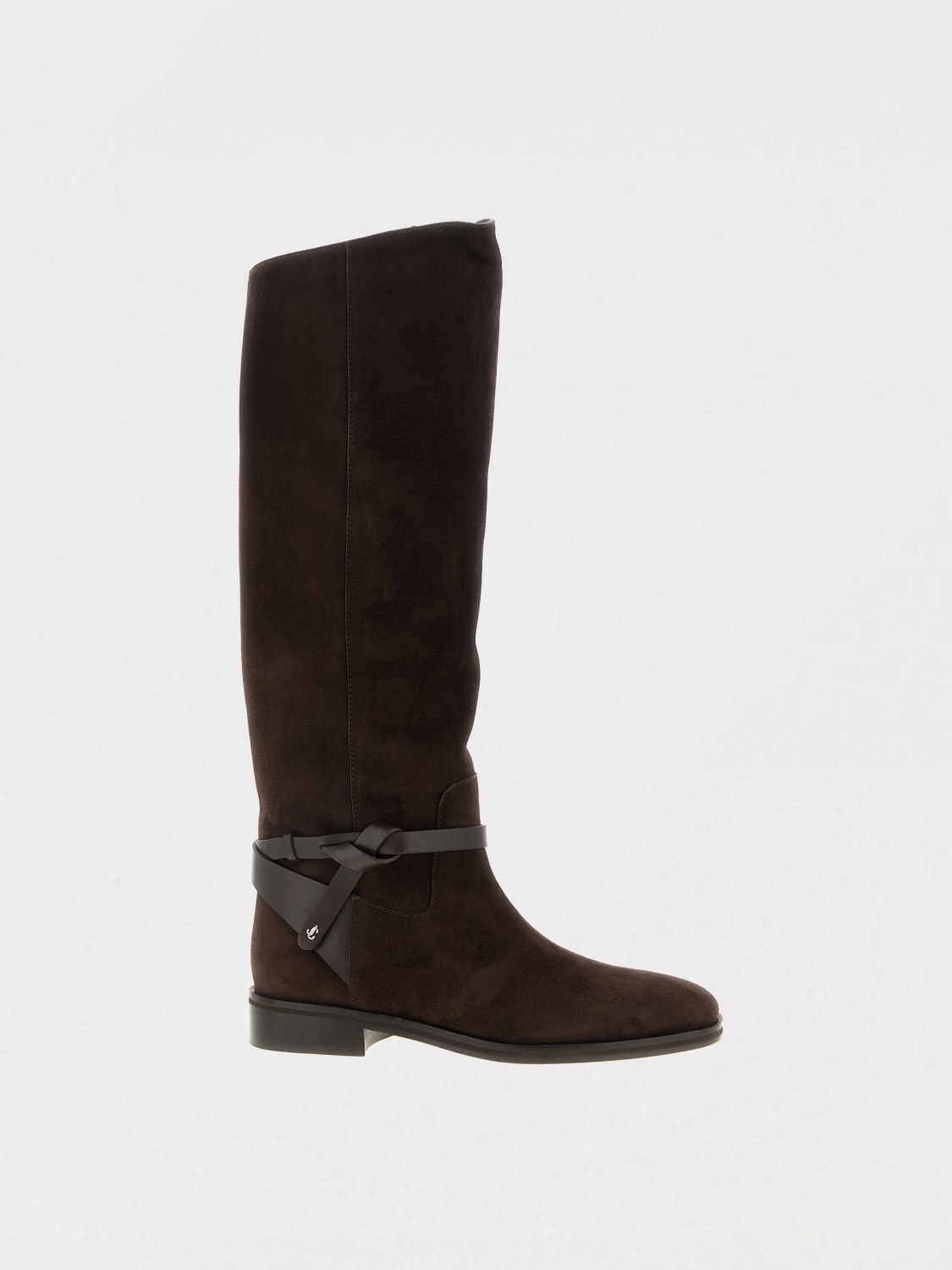 JIMMY CHOO BOOTS: Shoes woman Jimmy Choo, Brown - Img 1