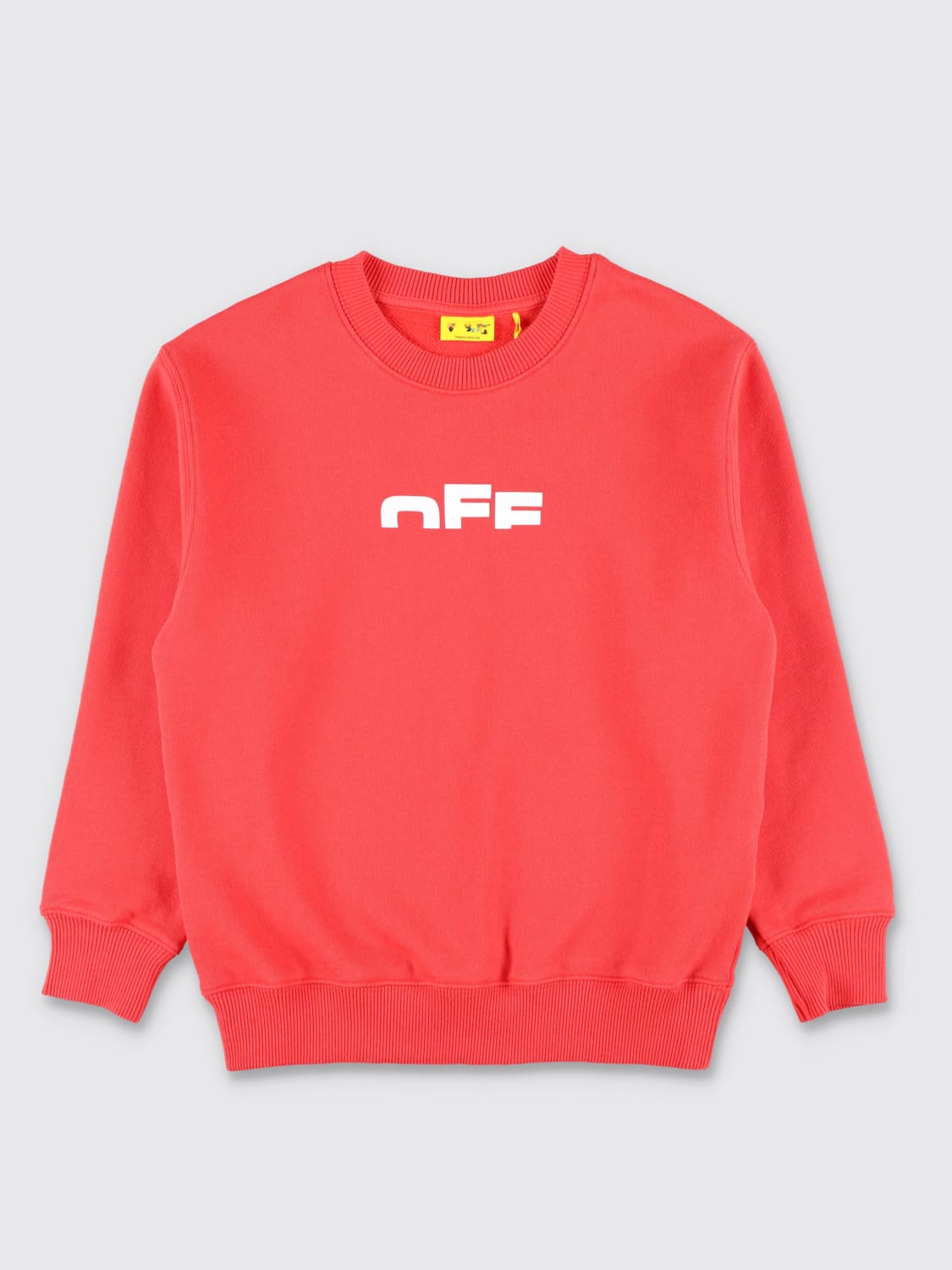 OFF-WHITE KIDS PULL: Pull enfant Off-white, Rouge - Img 1