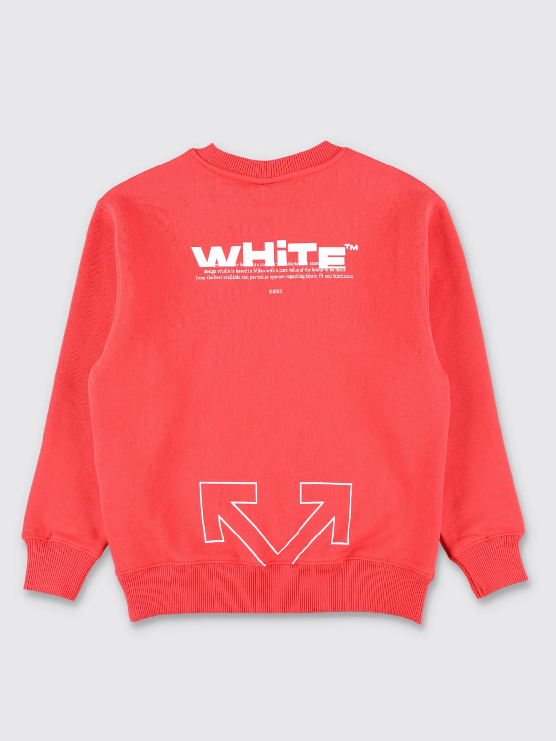 OFF-WHITE KIDS PULL: Pull enfant Off-white, Rouge - Img 2
