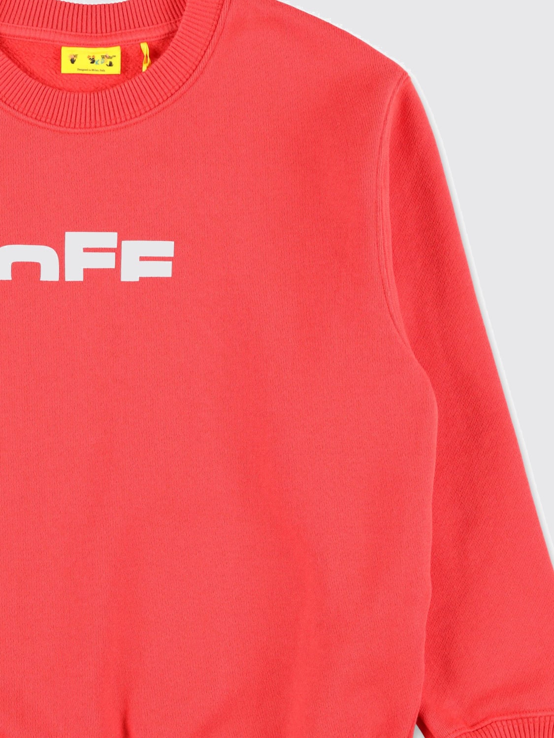 OFF-WHITE KIDS PULL: Pull enfant Off-white, Rouge - Img 3