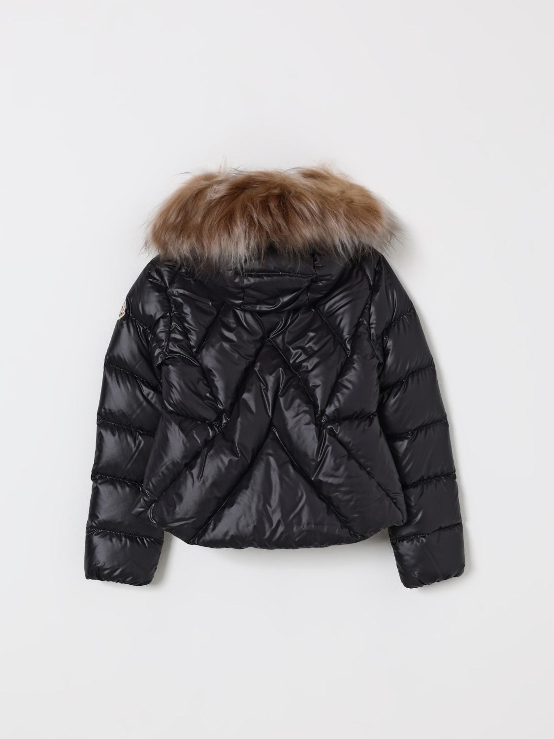 MONCLER VESTE: Manteau enfant Moncler, Noir - Img 2