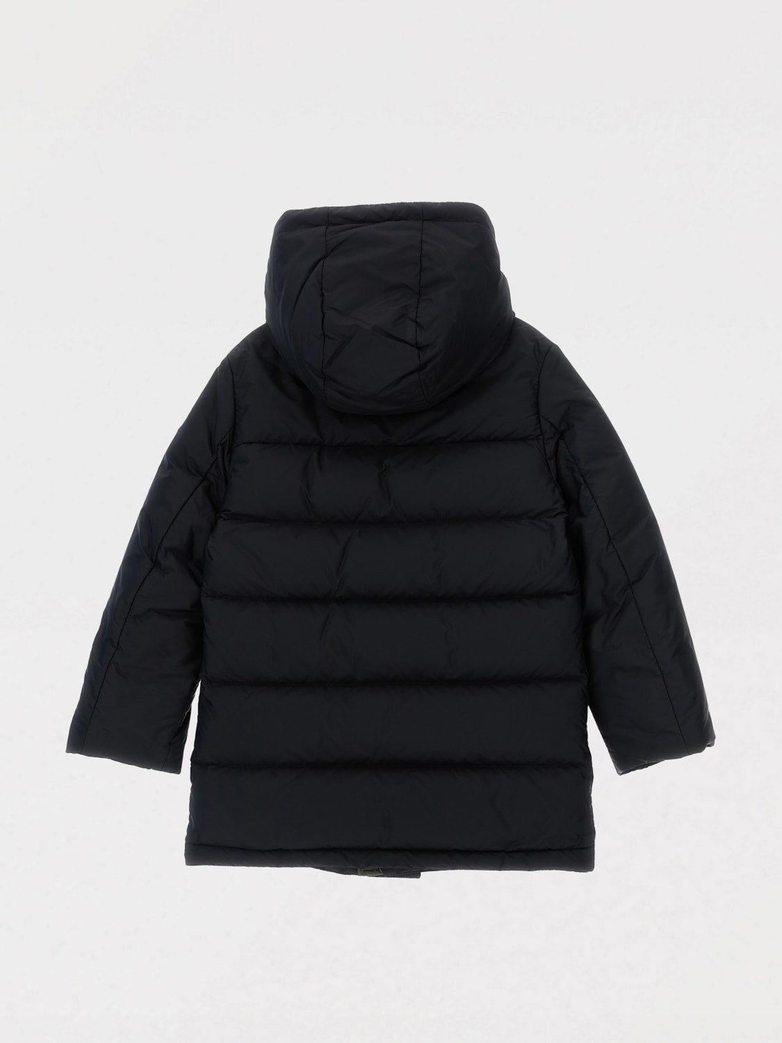MONCLER JACKE: Mäntel kinder Moncler, Schwarz - Img 2