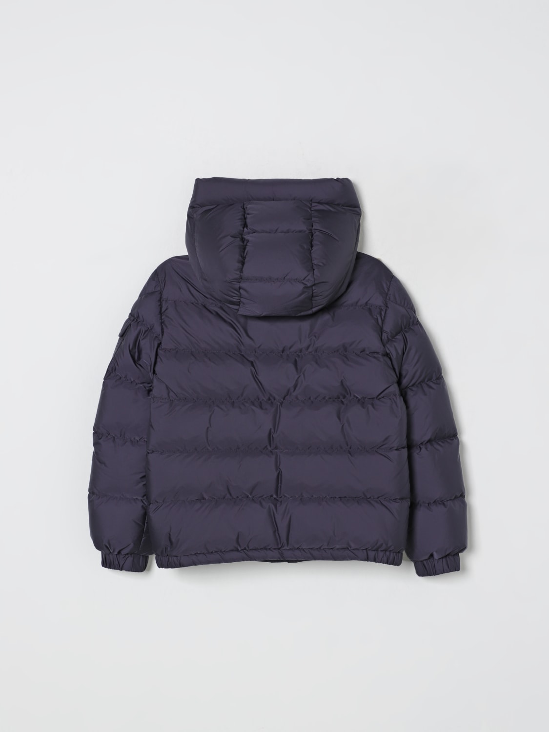 MONCLER JACKET: Coat kids Moncler, Beige - Img 2
