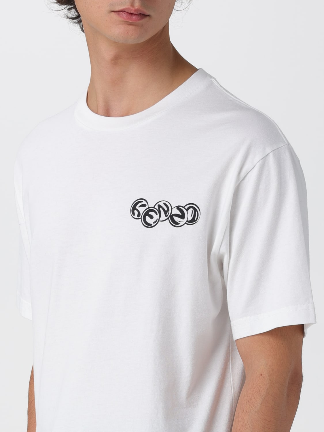 KENZO T-SHIRT: T-shirt men Kenzo, White - Img 4