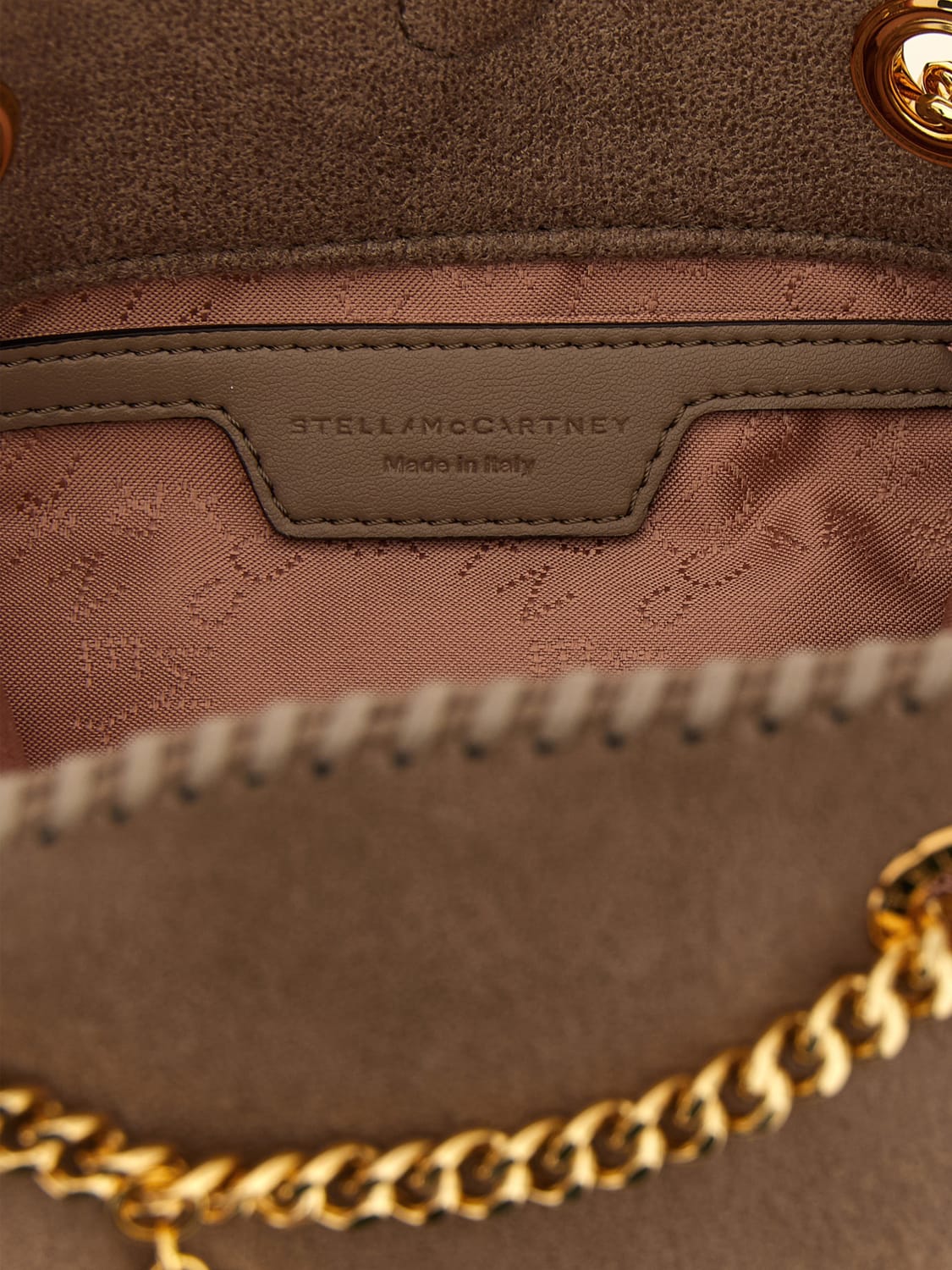 STELLA MCCARTNEY MINI SAC: Sac porté épaule femme Stella McCartney, Beige - Img 4