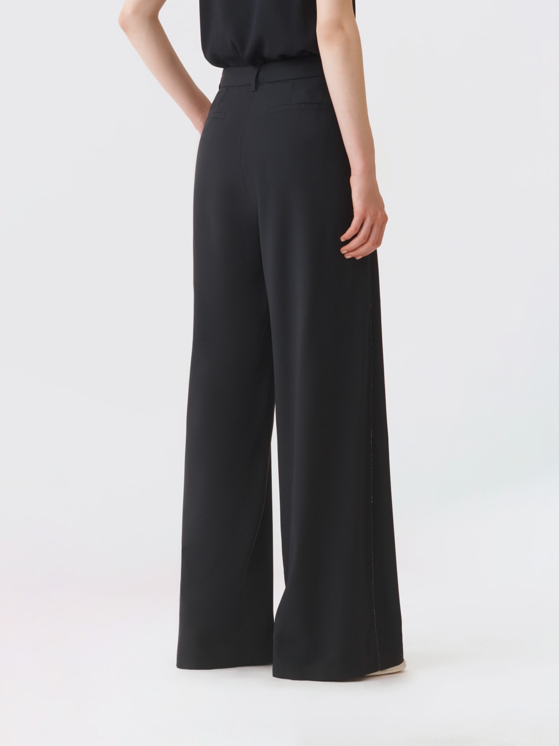 FABIANA FILIPPI PANTS: Pants woman Fabiana Filippi, Blue - Img 3