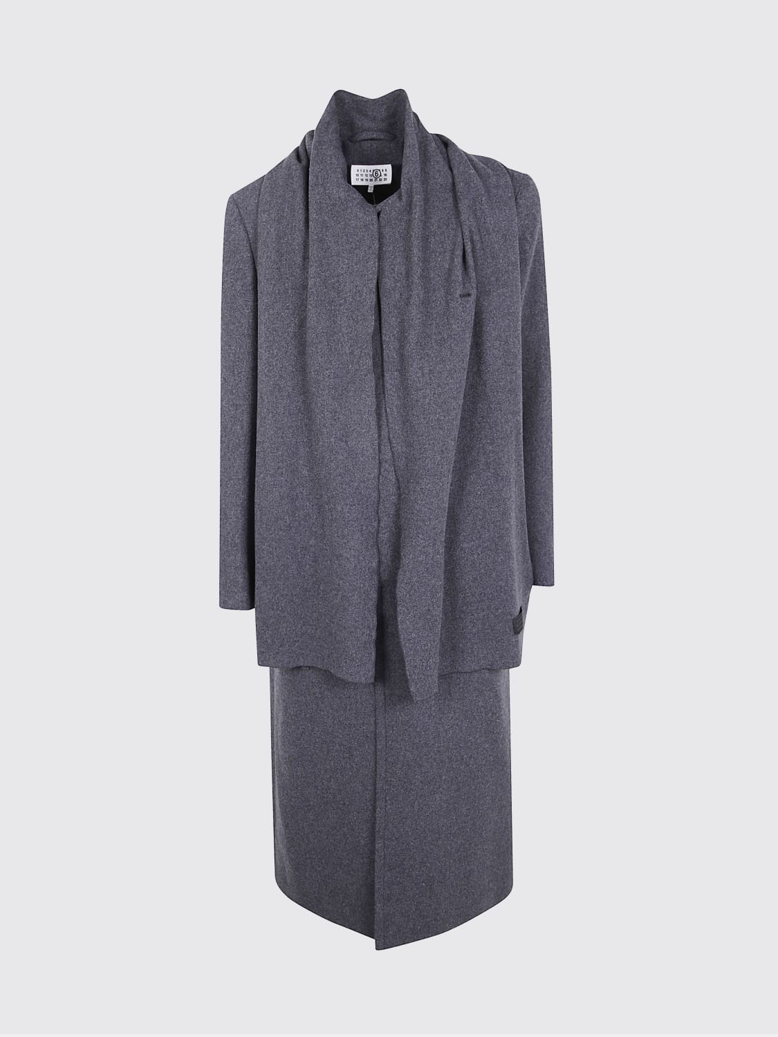 MM6 MAISON MARGIELA COAT: Coat men Mm6 Maison Margiela, Grey - Img 1