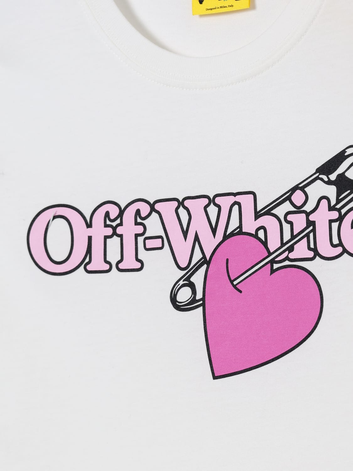 OFF-WHITE KIDS T-SHIRT: T-shirt kinder Off-white Kids, Weiß - Img 3