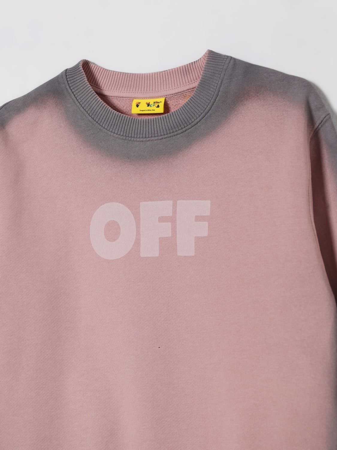 OFF-WHITE KIDS PULLOVER: Pullover kinder Off-white Kids, Pink - Img 3