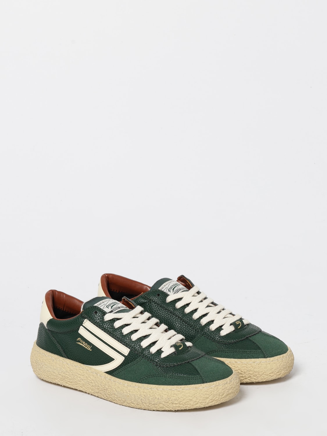 PURAAI SNEAKERS: Sneakers men Puraai, Green - Img 2