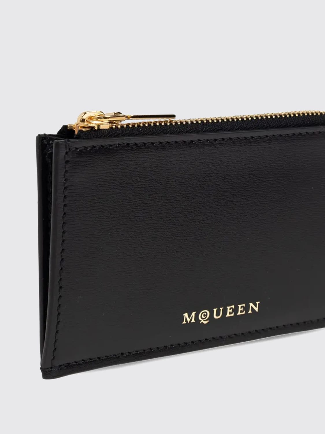 MCQUEEN WALLET: Wallet woman McQueen, Black - Img 3