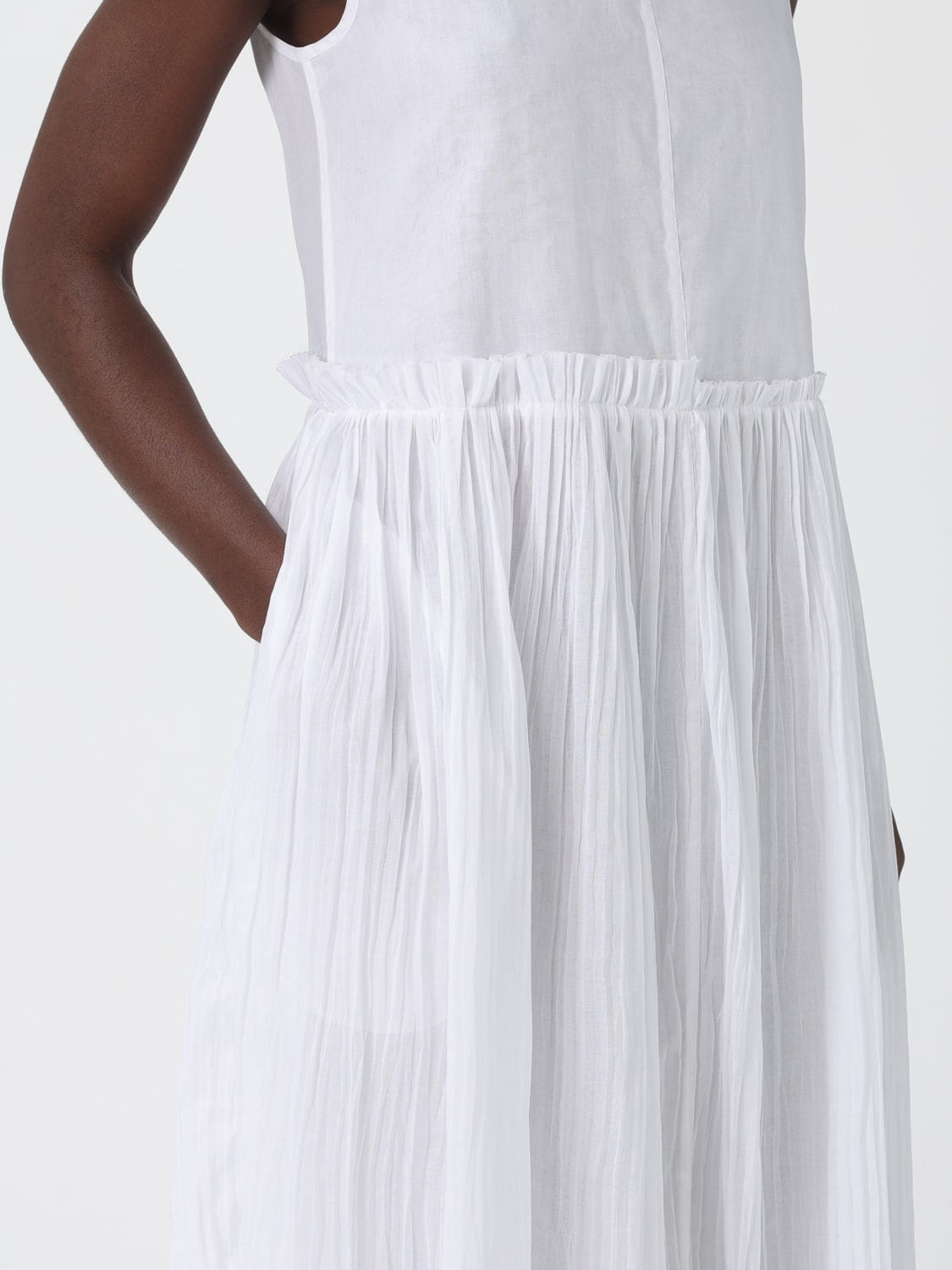 JIL SANDER KLEID: Jumpsuit damen Jil Sander, Weiß - Img 4