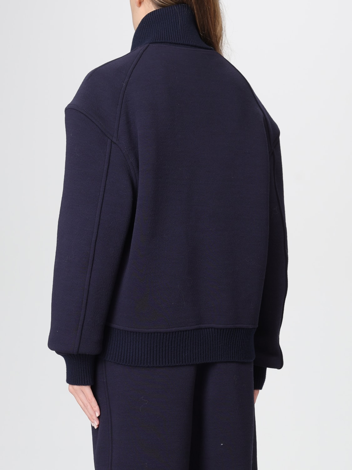 JIL SANDER JACKET: Coat woman Jil Sander, Blue - Img 3
