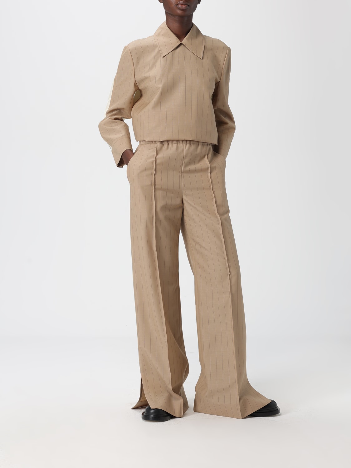 JIL SANDER HEMDBLUSE: Pullover damen Jil Sander, Braun - Img 2