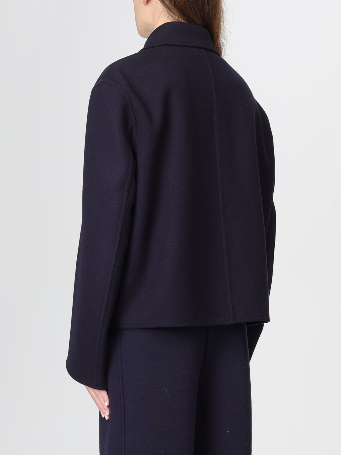 JIL SANDER COAT: Coat woman Jil Sander, Blue - Img 3