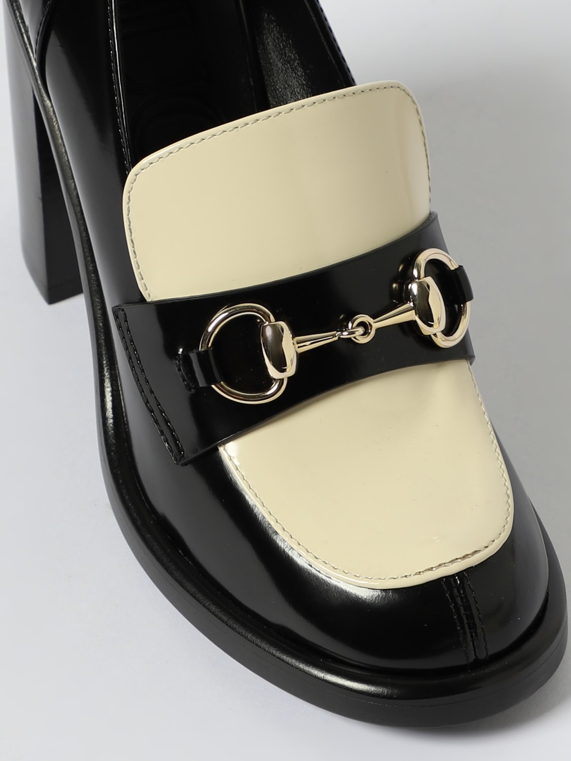 GUCCI LOAFER: Loafers woman Gucci, Black - Img 4
