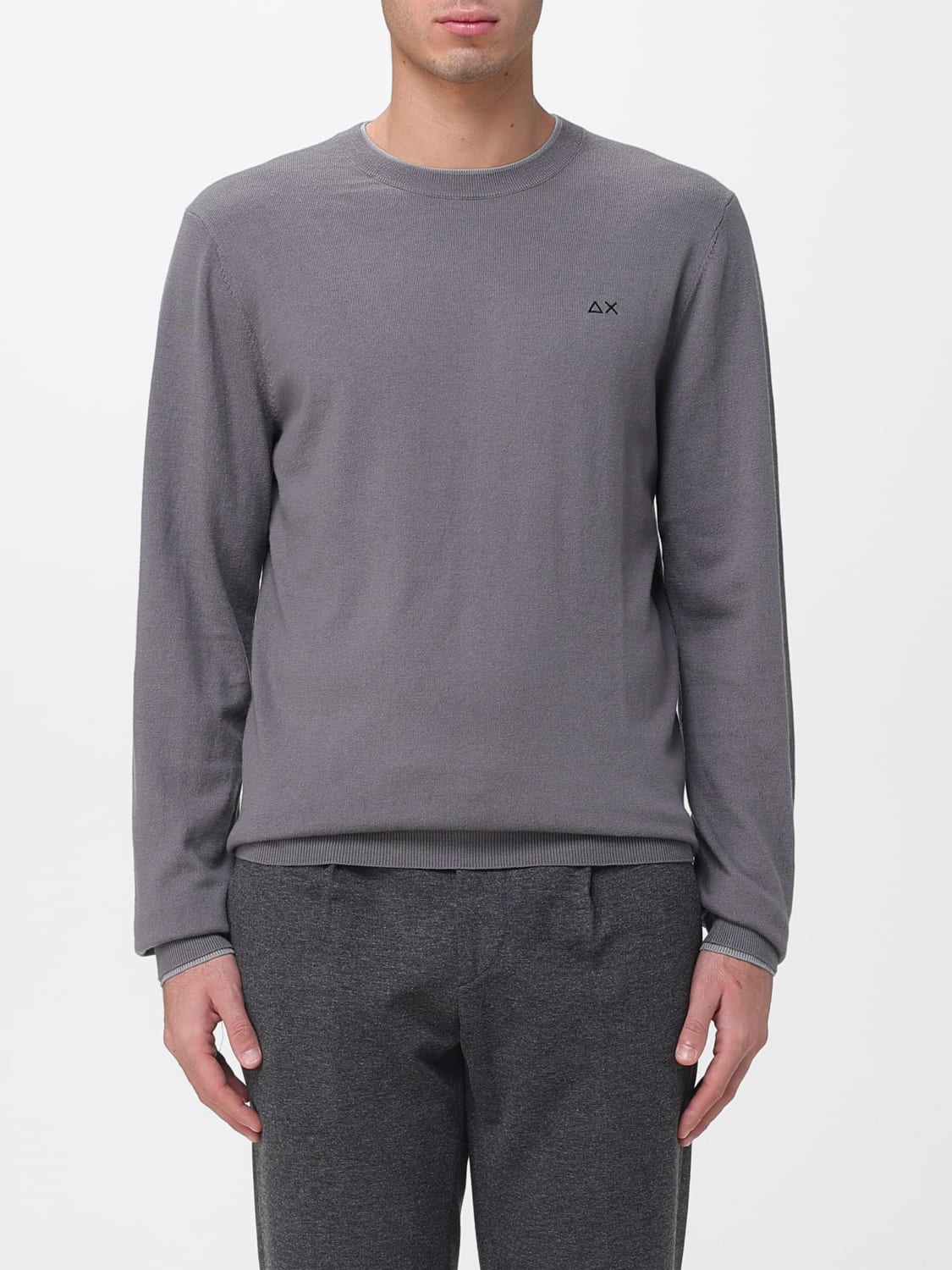 SUN68 SWEATER: Sweatshirt men SUN68, Grey - Img 1