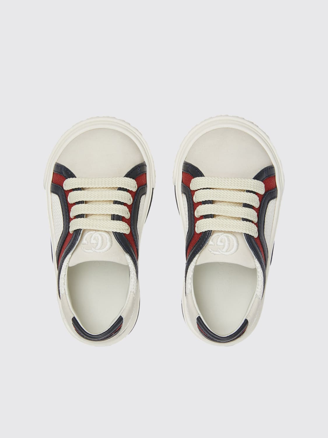 GUCCI SNEAKERS: Shoes kids Gucci, White - Img 4