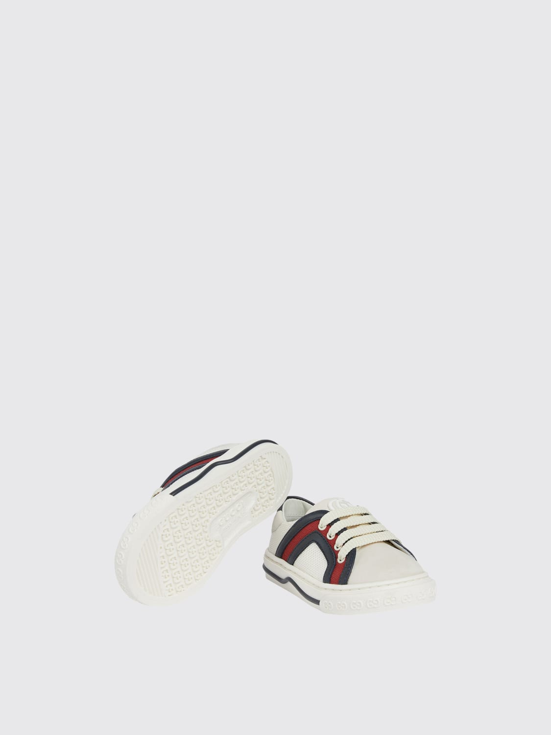 GUCCI SNEAKERS: Shoes kids Gucci, White - Img 5